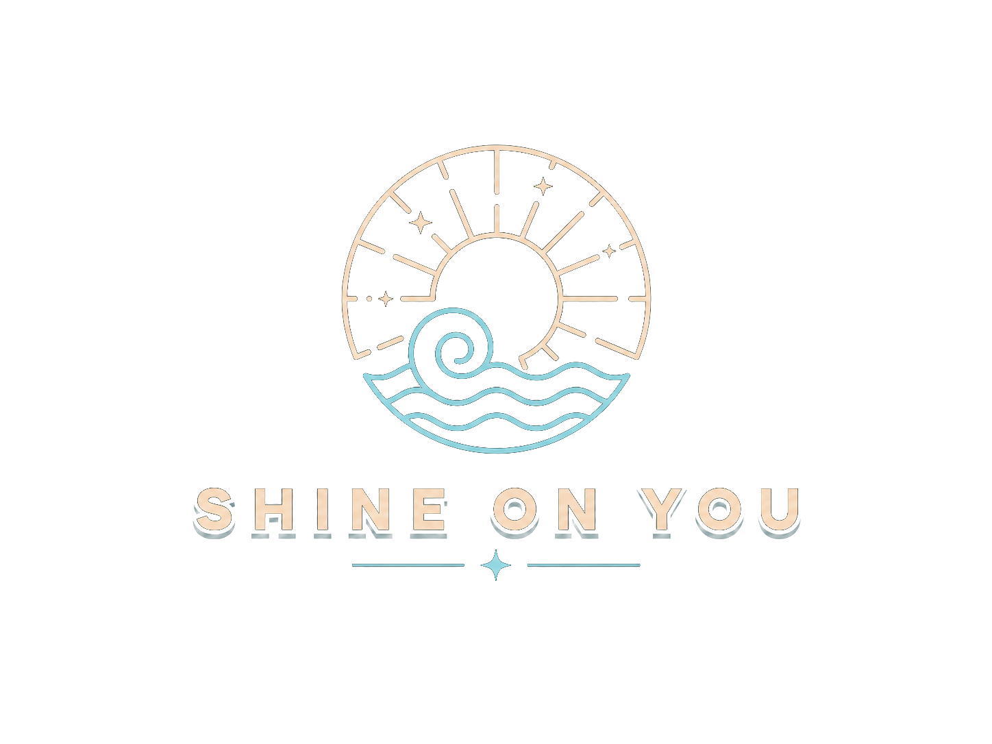 Shine On You – Sonne und Welle Logo